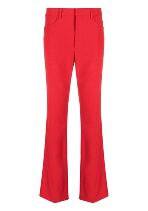Zadig&Voltaire Pistol straight-leg trousers - Red
