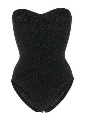 Hunza G Brooke strapless swimsuit - Black