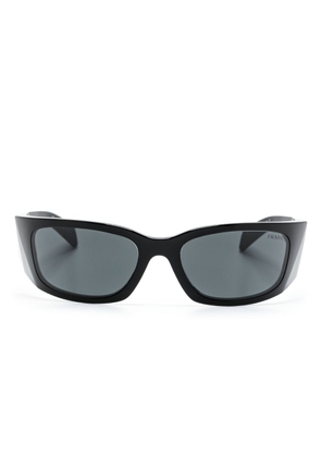 Prada Eyewear A14S shield-frame sunglasses - Black