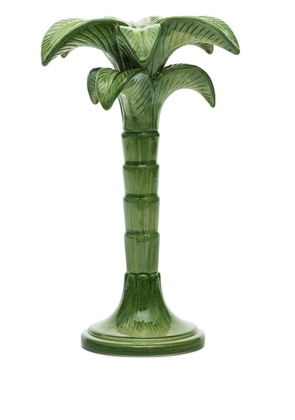 Les-Ottomans palm tree medium candle holder - Green