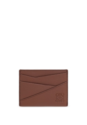 LOEWE Puzzle leather cardholder - Brown