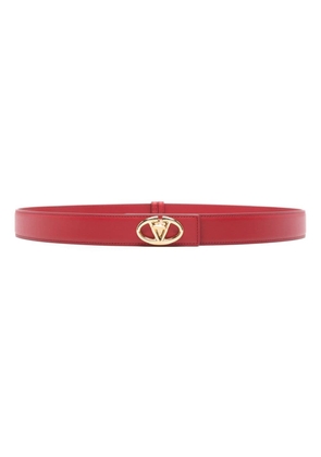 Valentino Garavani VLogo Signature leather belt - Red