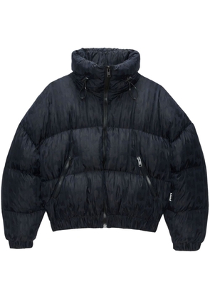MSGM abstract-print puffer jacket - Black