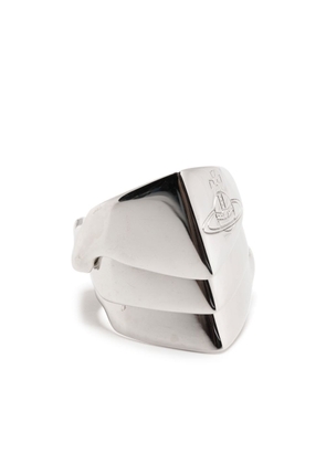 Vivienne Westwood sterling-silver Orb knuckleduster ring