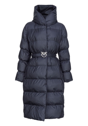 PINKO quilted hooded coat - Blue