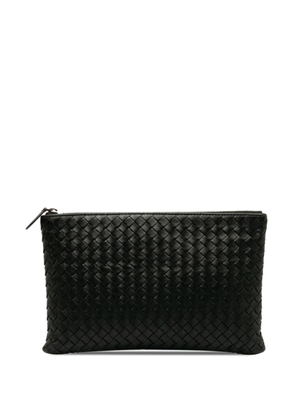 Bottega Veneta Pre-Owned 2012-2023 Intrecciato leather clutch bag - Black