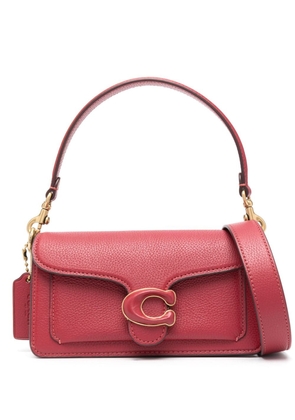 Coach mini Tabby leather shoulder bag - Red