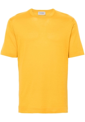 John Smedley Lorca knitted T-shirt - Yellow