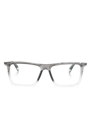 Theo Eyewear Alba rectangle-frame glasses - Black
