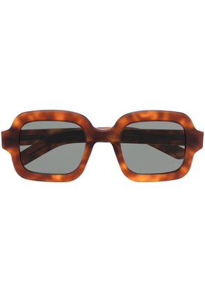 Retrosuperfuture Benz square-frame sunglasses - Brown