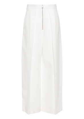 KHAITE Marine low-waist tailored trousers - White