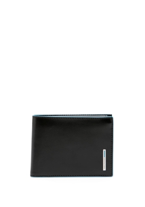 PIQUADRO B2 Revamp bi-fold leather wallet - Black