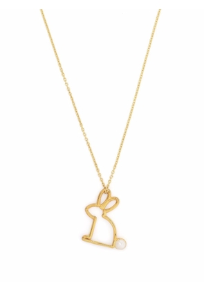 Aliita Conejito Perla necklace - Gold