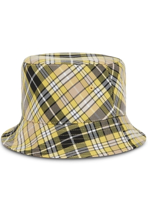Burberry Vintage-Check reversible bucket hat - Neutrals