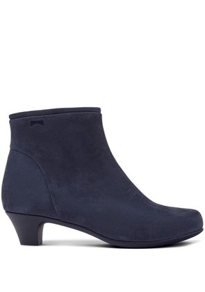 Camper Helena suede ankle boots - Blue