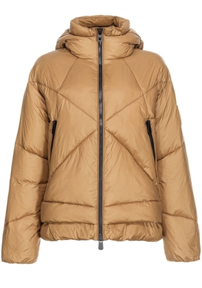 PINKO quilted hooded jacket - Brown