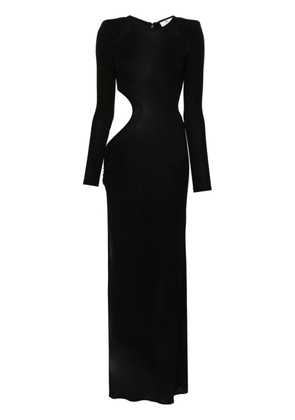 Elisabetta Franchi cut-out-detail maxi dress - Black