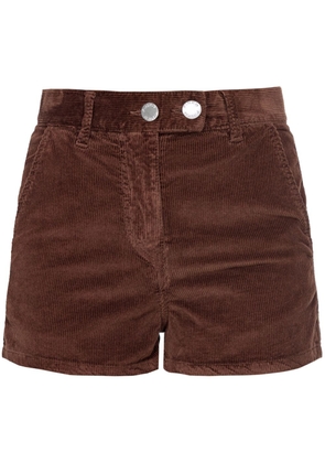 PINKO Serenata corduroy shorts - Brown