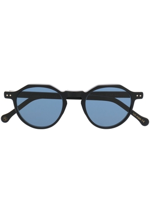 Lesca round-frame sunglasses - Black