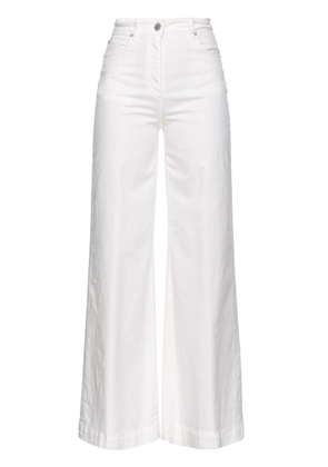PINKO wendy wide-leg trousers - White