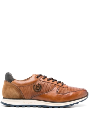 Bugatti Cirino leather sneakers - Brown
