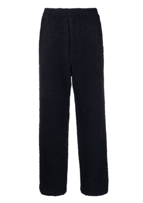 Auralee lightweight alpaca-wool pants - Blue