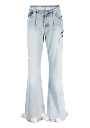 The Mannei Nula high-rise flared jeans - Blue