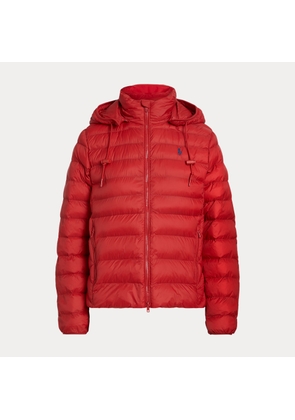 Water-Resistant Packable Hooded Jacket