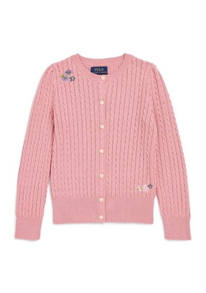 Ralph Lauren Kids Cotton Cable-Knit Cardigan (2-7 Years)