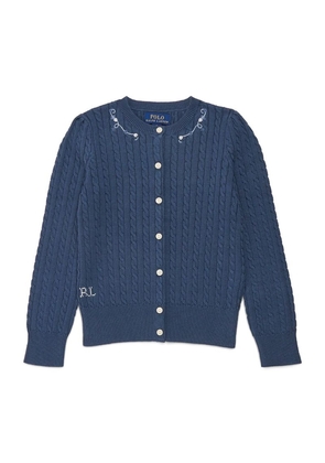 Ralph Lauren Kids Cotton Cable-Knit Cardigan (2-7 Years)