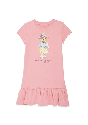 Ralph Lauren Kids Cotton Polo Bear T-Shirt Dress (3-24 Months)