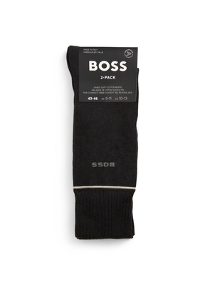 Boss Logo Socks (Pack Of 2)