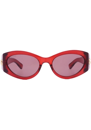 Gucci Brown Cat Eye Ladies Sunglasses GG1401S 003 53