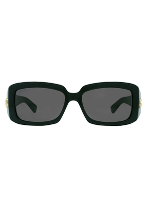 Gucci Grey Rectangular Ladies Sunglasses GG1403S 001 54