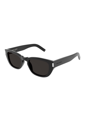 Saint Laurent Black Rectangular Mens Sunglasses SL 601 001 51