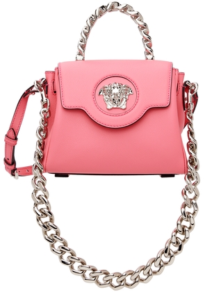 Versace Pink Small 'La Medusa' Bag