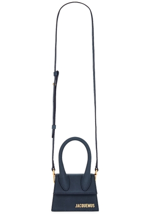 JACQUEMUS Le Chiquito Bag in Dark Navy - Navy. Size all.
