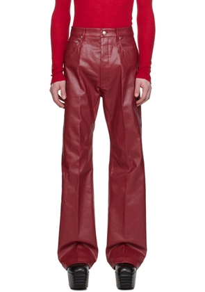 Rick Owens Red Geth Jeans