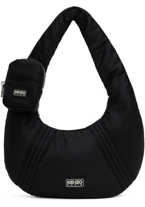Kenzo Black Kenzo Paris 'KENZOGO' Shoulder Bag