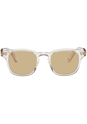 Garrett Leight Transparent Ace Sunglasses