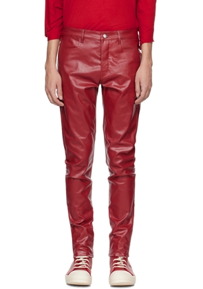 Rick Owens Red Tyrone Jeans