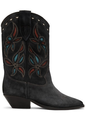 Isabel Marant Gray Duerto Cowboy Boots