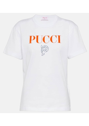 Pucci Printed cotton T-shirt