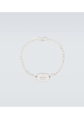 Gucci Trademark sterling silver chain bracelet