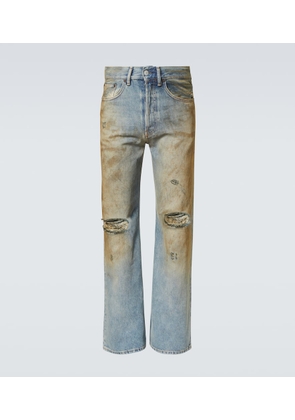 Acne Studios 2021M distressed wide-leg jeans