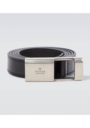 Gucci Logo leather belt