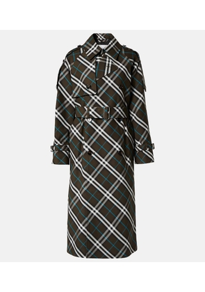 Burberry Burberry Check trench coat