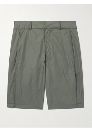SAIF UD DEEN - Straight-Leg Panelled Shell Shorts - Men - Gray - S
