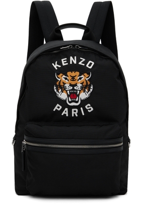 Kenzo Black Kenzo Paris 'KENZO Varsity' Embroidered Backpack