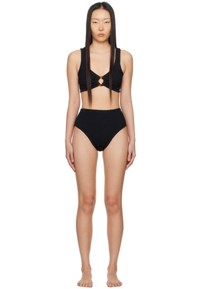 Hunza G Black Nadine Bikini